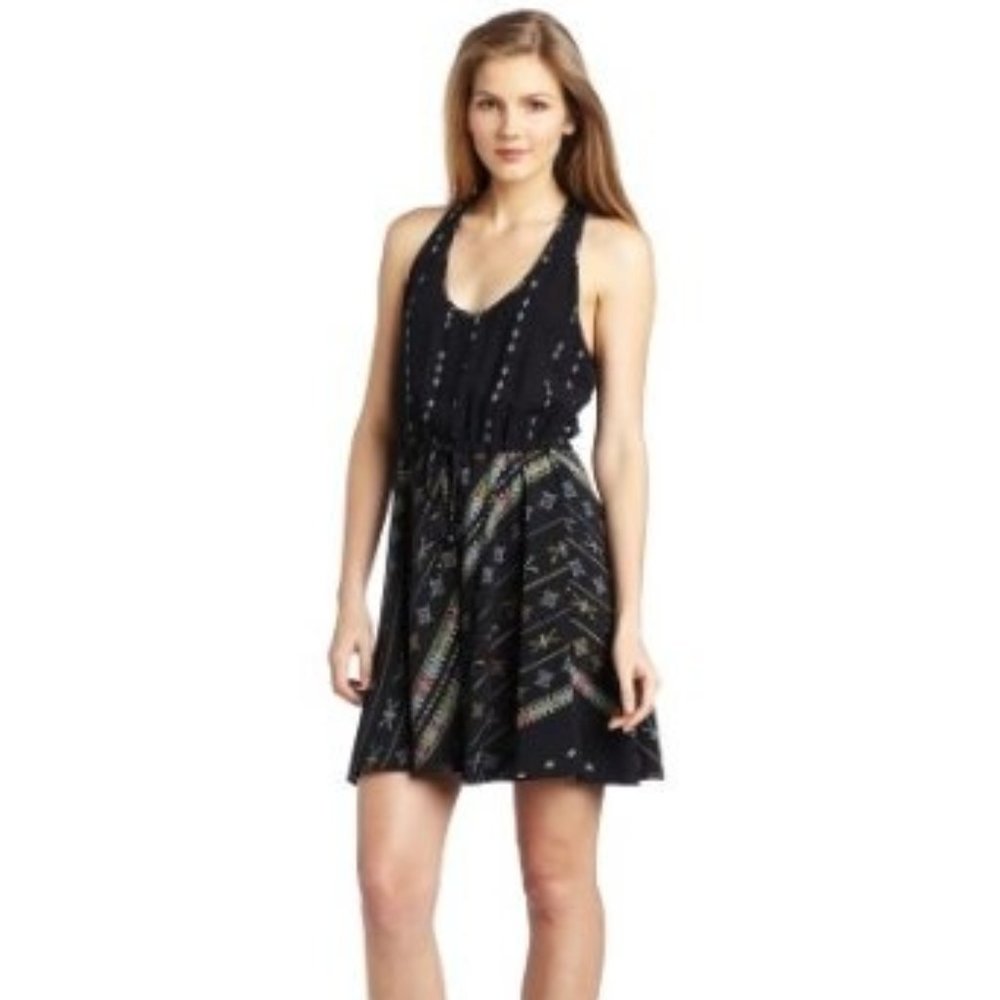 Twelfth Street by Cynthia Vincent Racerback Flounce Dress
